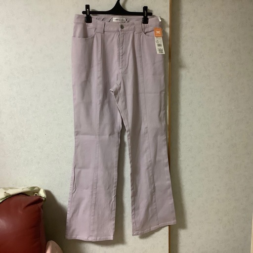SIMPLE LIFE シンプル　ライフ　薄紫 デニムパンツ　15