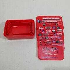 ロンドンバス　ランチボックスの画像