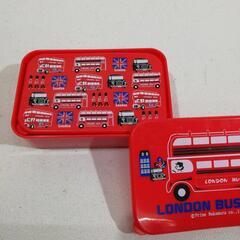 ロンドンバス　ランチボックスの画像