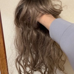 使用回数1　ブライトラテ ロングウィッグ シナモンミルクグラデ(茶)の画像
