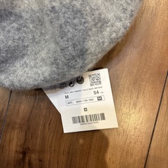 ベレー帽レディース５４センチの画像