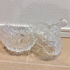 ガラス製小物入れの画像