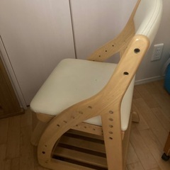 学習机用椅子　ランドセルラック付き