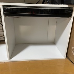 【決定】カラーボックス(白)42×110×30の画像