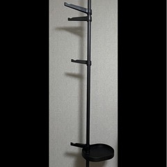 コート掛け、天井突っ張りタイプの画像