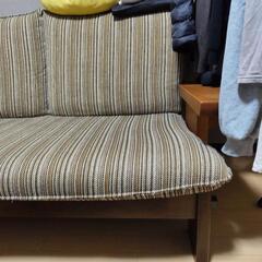 【引き渡し決定】ソファ・2人用・大きめ・小キズありの画像