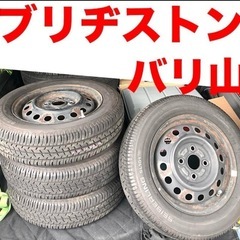 タイヤ付き◼️４本セット　アルミホイール付きも出品中です■スズキ...
