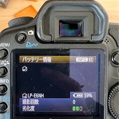 キャンセルバッテリーパック　カメラ　の画像