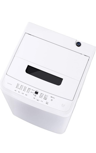 2023年製 アイリスオーヤマ 洗濯機 5.0kg ホワイト IAW-T504