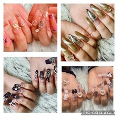 ジモティ限定💖ネイルパーツ盛り放題⭐️➕長さ出しキャンペー…