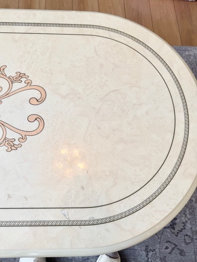 サルタレッリ　ソファーテーブル　白家具　姫家具　