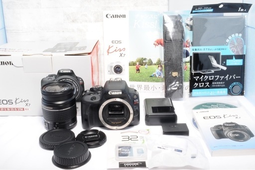 Canon EOS Kiss X7  標準レンズキット　デジタル一眼レフカメラ