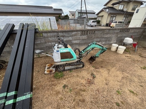 コベルコ SS1 300キロクラス ミニユンボ　 軽トラ積載可能　