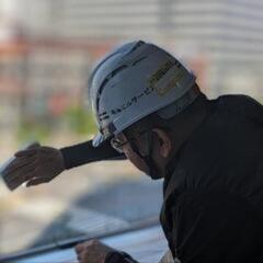 硝子クリーニング付随する雑工事　誰でもできます。教えます。日払い可の画像