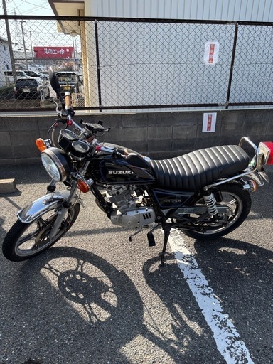 GN125 すぐ乗れます、自賠責令和八年6月迄
