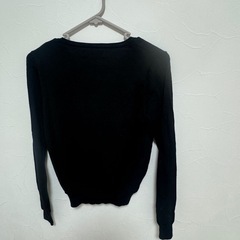 【土日限定価格】CECI Mc BEE 黒 長袖カーディガン Mサイズの画像