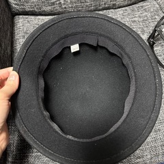 レディース　リボン付き　帽子の画像