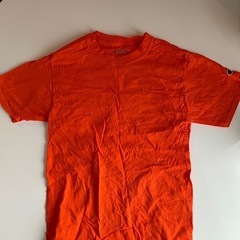 チャンピオン　Tシャツ　オレンジ