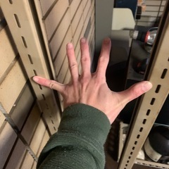 取引中)スチールラックの画像