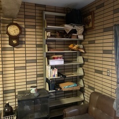 取引中)スチールラックの画像