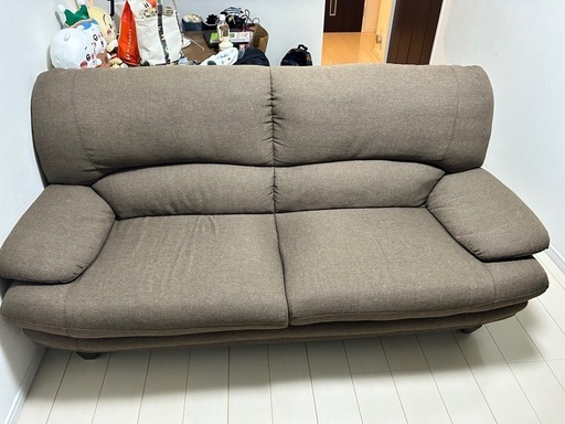 ニトリ 3人掛けソファ【高さ90cm/幅195cm/奥行85cm】