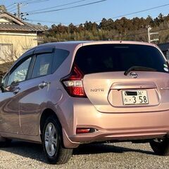 ノートe-POWER-X【希少ナデシコピンク】ロング車検R8年3月・エマージェンシーブレーキ安全装備多数・前後ドラレコ・純正SDナビ・カラーBカメラ…の画像