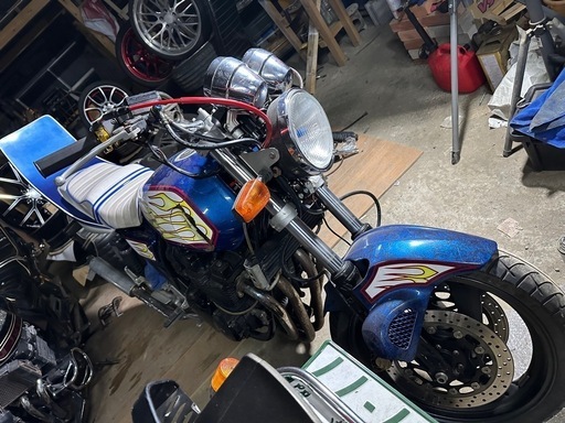 xjr400 プリティー菅 初期 50.2カット xjr400 ガニマタブレット XJR400