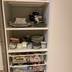 IKEA パントリー収納　の画像