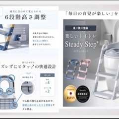 超美品　トイレトレーニング　補助便座 グレー の画像
