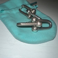 ティファニーハードウェア リンクピアス ラージ