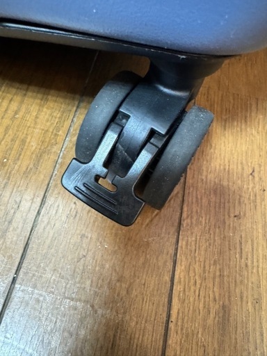 ワンタッチ開閉　360度とストッパー機能付キャスター搭載モデル　スーツケース　MAIMO　Flame light　ブルーグレー　Mサイ