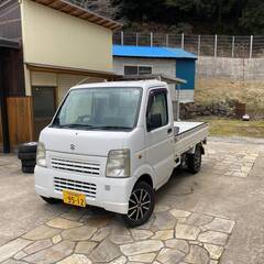 スズキ キャリートラック 4WD PS 走行18万km 車検R7...