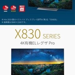 REGZA 55x830の画像