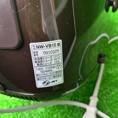 ㊿新生活応援📣象印 IH炊飯ジャー NW-VB10 ブラウンの画像