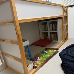 IKEA イケア KURA キューラリバーシブルベッドの画像