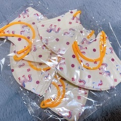 【無料】子ども マスク 5枚 未使用