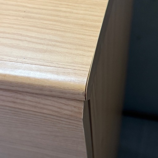 669】ライトブラウン コレクション 4段チェスト