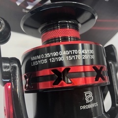 【087】新品 PROBEOS AM6000 両手用スピニングリール、5.2:1 ギア比、20kg 最大ドラッグ、アルミニウム合金の画像