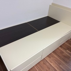 【取引先決定】シングルベッド　引き出し付き