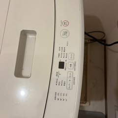 2019年　洗濯機　4.5kg　無印良品　の画像