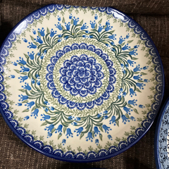 ポーランド食器　25cm5枚セットの画像