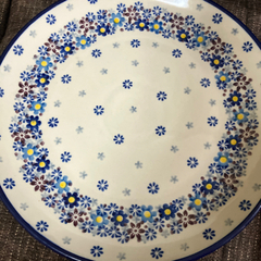 ポーランド食器　25cm5枚セットの画像
