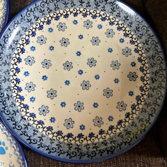 ポーランド食器　25cm5枚セットの画像