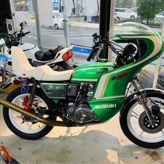 バイク　スズキGT380  サンパチ      