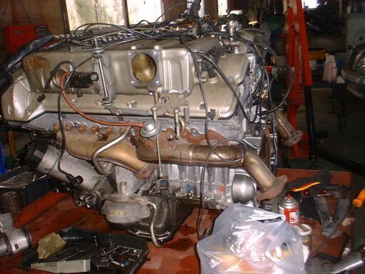 メルセデス-ベンツエンジン専門工場-V12リビルトエンジン制作販売