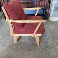 浜本工芸 回転式ソファ 1人掛けダイニングチェア 国産