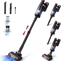 決まりました】掃除機 コードレス 45000Pa超強力吸引 サイクロン