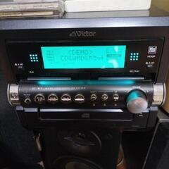 VICTORビクターダブルMDCDミニコンポ激安1980円