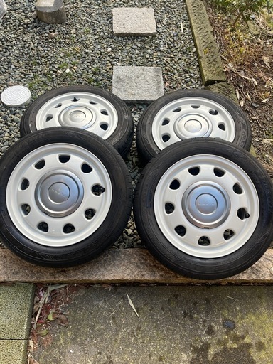 ラパンLC純正タイヤホイルセット　美品！