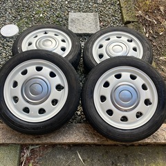 ラパンLC純正タイヤホイルセット　美品！